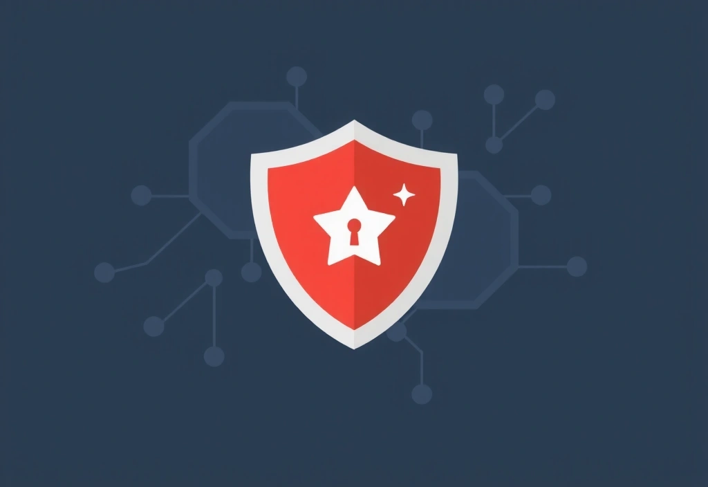 Icona scudo protezione dati personali